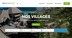 Desktop Screenshot of espaces-vacances.com